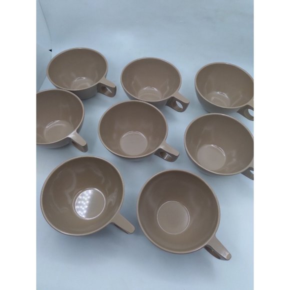 Vtg. MCM Atomic Melmac Marcrest/ Boonton 11 Melamine Cups 2 Creamers Bundle READ - Picture 13 of 16